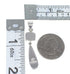 Southwestern Turquiose Inlay Sterling Silver Pendant YX51700